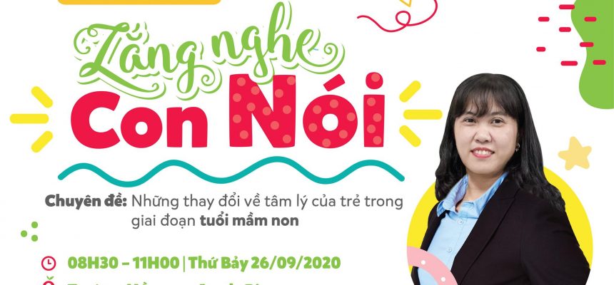 WORKSHOP: “LẮNG NGHE CON NÓI” CỦA APPLE PIE – CỞI MỞ, GẦN GŨI VÀ BỔ ÍCH! WORKSHOP: “LẮNG NGHE CON NÓI” CỦA APPLE PIE – CỞI MỞ, GẦN GŨI VÀ BỔ ÍCH!