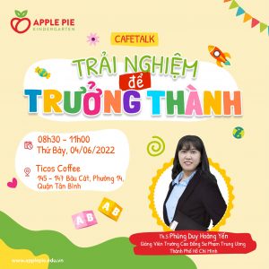 BUỔI CAFETALK: “TRẢI NGHIỆM ĐỂ TRƯỞNG THÀNH”