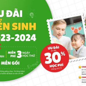 MÙA YÊU THÁNG 03 – ƯU ĐÃI TUYỂN SINH THẢ GA